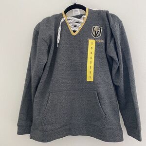 NHL‎ Vegas Golden Knights VGK Hockey Hoodie Sweatshirt Gray